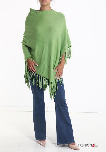 Poncho con flecos - ph 1