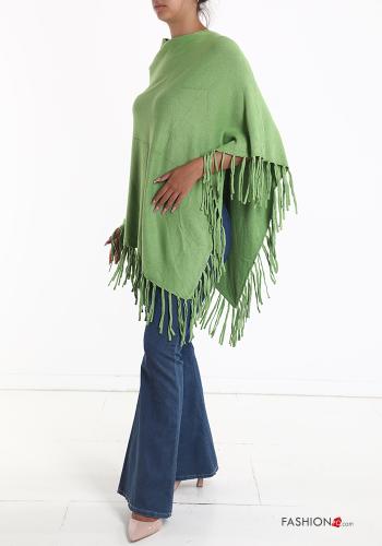 Poncho con flecos - ph 3