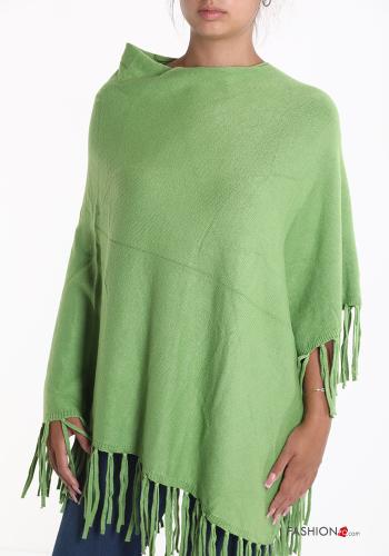 Poncho con flecos - ph 4