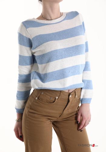 Striped Cotton Sweater - ph 3