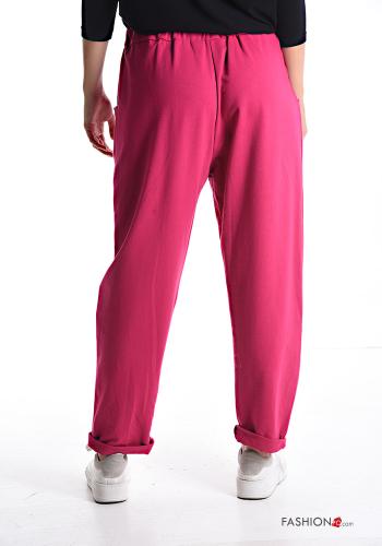 Pantalones deportivos de Algodón con bolsillos con cordón - ph 2