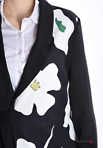 Blazer à Imprimé Floral - ph 4