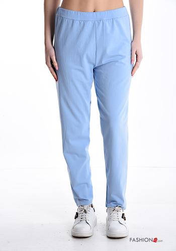 Cotton Trousers with elastic