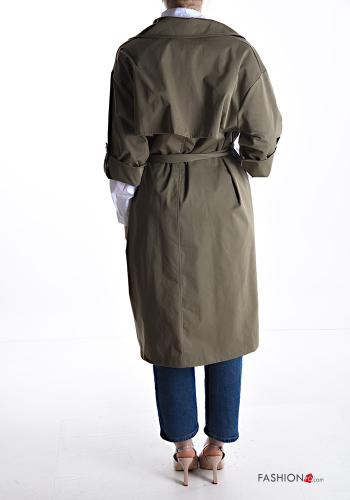 Jacket with belt with pockets with buttons - ph 2