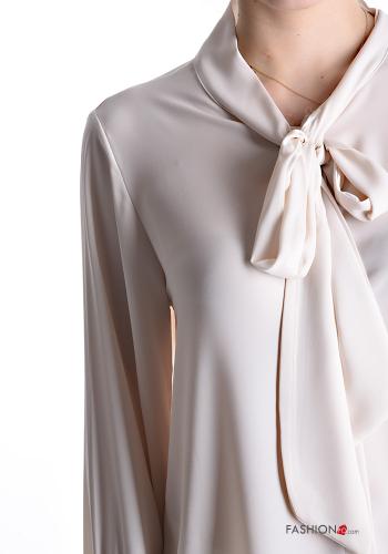 Bluse mit Schleife - ph 4