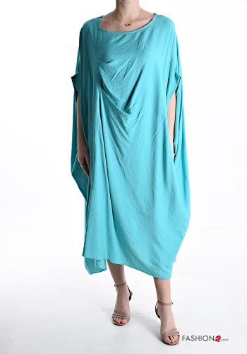 Robe manches courtes longue asymétrique oversize - ph 1
