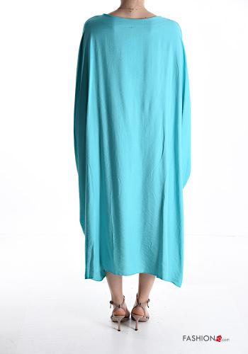 Robe manches courtes longue asymétrique oversize - ph 2
