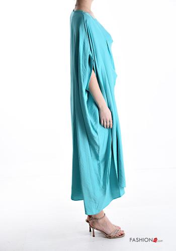 Robe manches courtes longue asymétrique oversize - ph 3