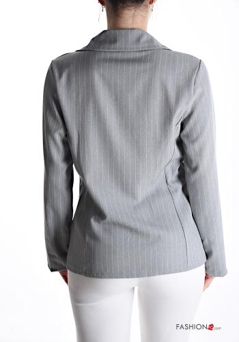 Striped Jacket with buttons - ph 2