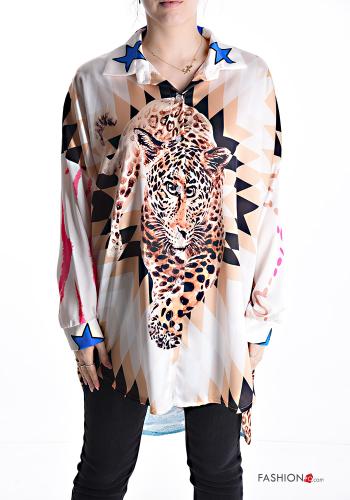 Patterned Shirt with buttons