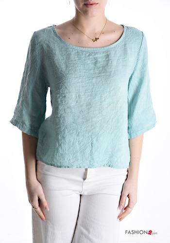 Linen Tunic with buttons