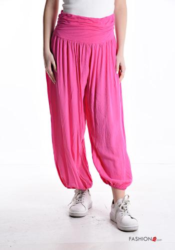 Pantalone oversize con elastico