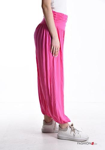 Pantalone oversize con elastico - ph 3