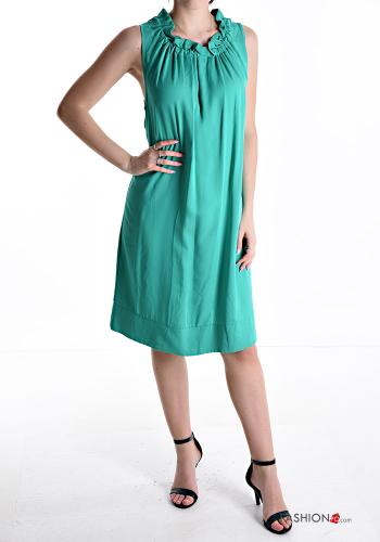 Robe sans manches col rond avec noeud - ph 1