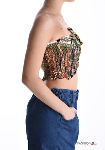 mini Top with bow with elastic - ph 3