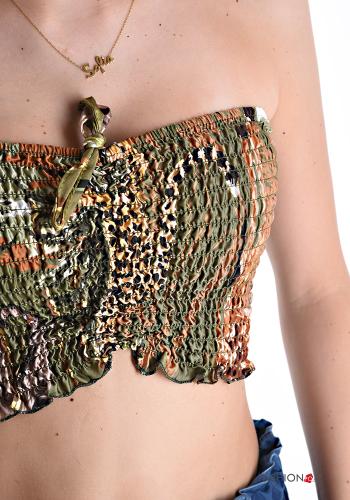 mini Top with bow with elastic - ph 4