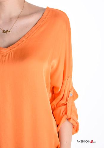 backless Long sleeved top with v-neck - ph 4