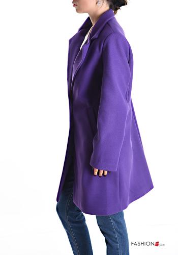 Coat with buttons with lining with pockets - ph 3