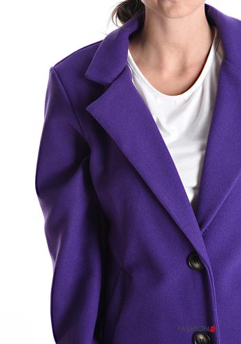 Coat with buttons with lining with pockets - ph 4