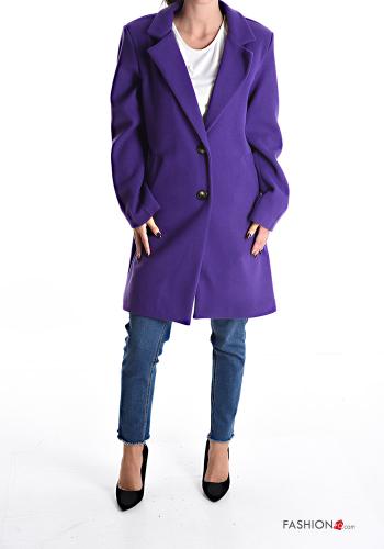 Coat with buttons with lining with pockets - ph 5