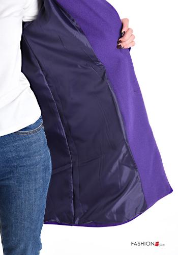 Coat with buttons with lining with pockets - ph 6