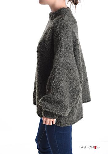 crew neck Wool Mix Sweater - ph 3