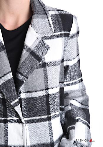 Manteau à boutons avec poches - ph 4