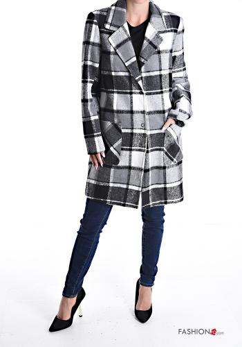 Manteau à boutons avec poches - ph 5
