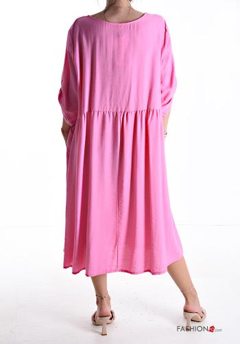 Abito oversize girocollo maniche a tre quarti - ph 2