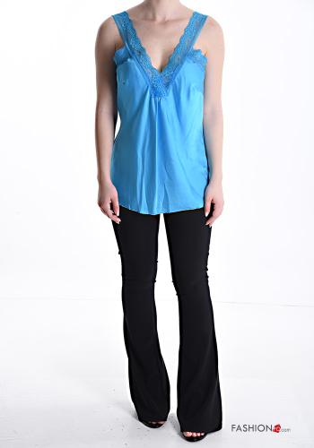 Top pizzo senza maniche scollo a V - ph 5