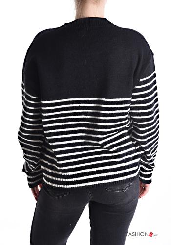 Maglione girocollo Fantasia righe - ph 2