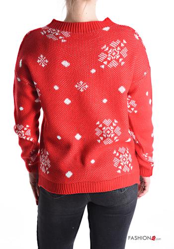 Maglione girocollo Fantasia natalizia - ph 2