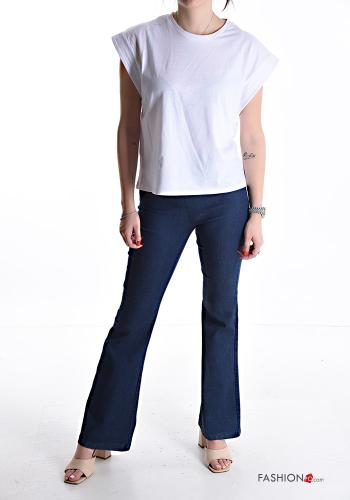 T-shirt in Cotone maniche corte girocollo - ph 5