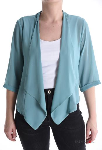 asymmetrical Cardigan 3/4 sleeve - ph 1