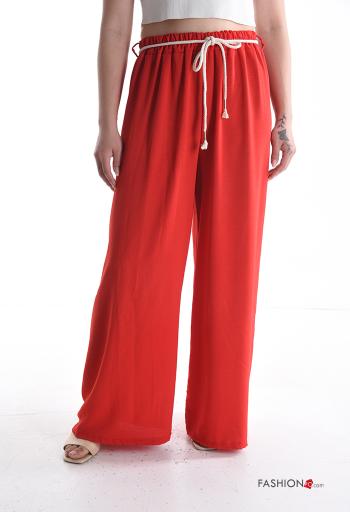 Pantalon avec ceinture