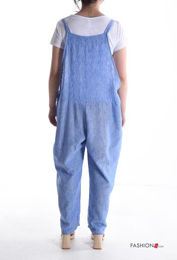 Peto de Lino con bolsillos con camiseta - ph 2