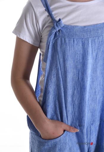Peto de Lino con bolsillos con camiseta - ph 4