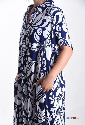 Dress with buttons with pockets - ph 4