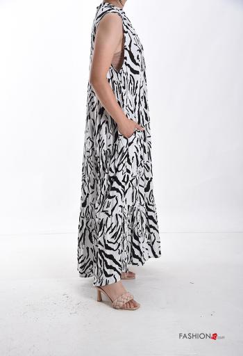 Vestido con botones con bolsillos - ph 3