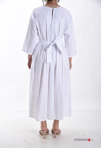 Abito in Cotone con cintura - ph 2