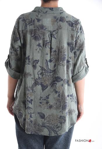 Camicia in Cotone con bottoni - ph 2