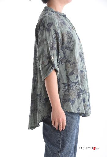 Camicia in Cotone con bottoni - ph 3