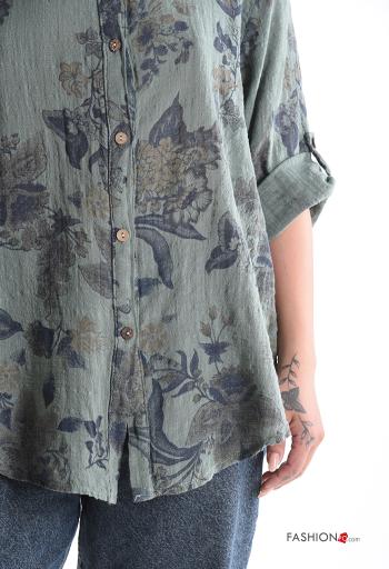 Camicia in Cotone con bottoni - ph 4