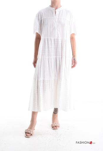 Abito in Cotone con bottoni - ph 1