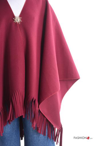 Poncho with fringe - ph 4