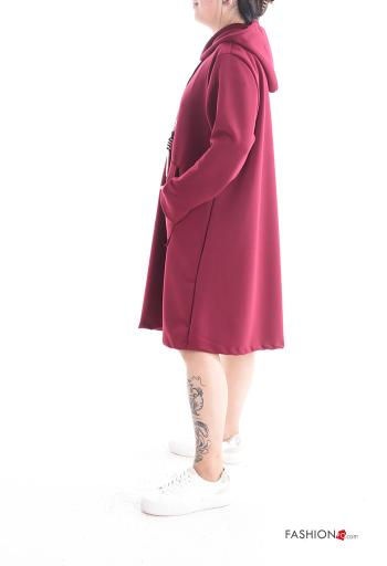 Vestido con bolsillos con capucha - ph 3