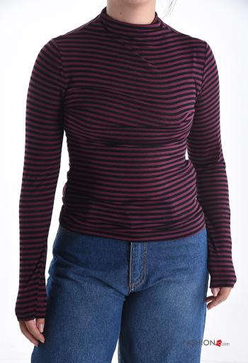 Langarmshirt aus Kaschmir-Mischung