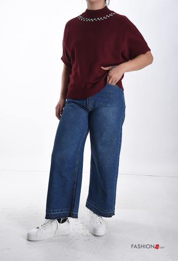 Sweater with rhinestones - ph 5