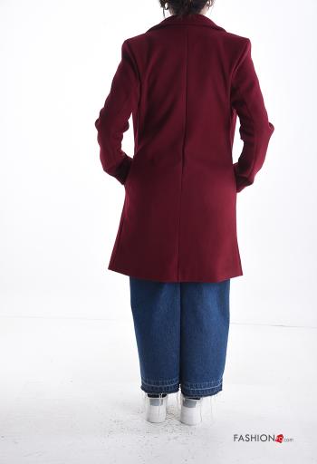 Casaco com botões com bolsos com forro - ph 2