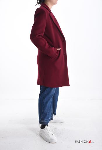 Casaco com botões com bolsos com forro - ph 3